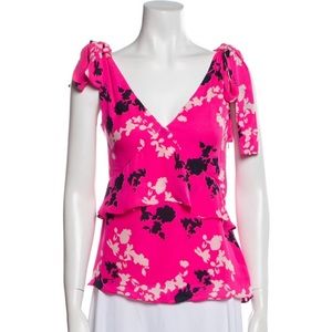 Tanya Taylor Silk Blouse